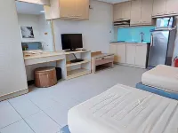 Posh Beds with City View and Pools