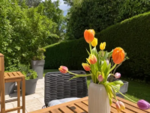 Chez Béa Calme Avec sa Jolie Vue Sur Jardin, Confort assuré 格朗維爾酒店