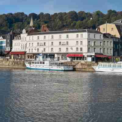 Hôtel Le Cheval Blanc - Vieux Bassin Honfleur - Climatisé Hotel Exterior