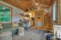 勒孔特臨鴿子河微型小屋 - 小木屋