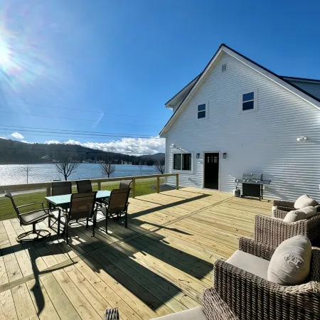 NEW! Lakeside Farmhouse with Trail Access