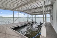 Sunset Cottage on Grand: Waterfront Views - Dock - Fire Pit - Boat Parking