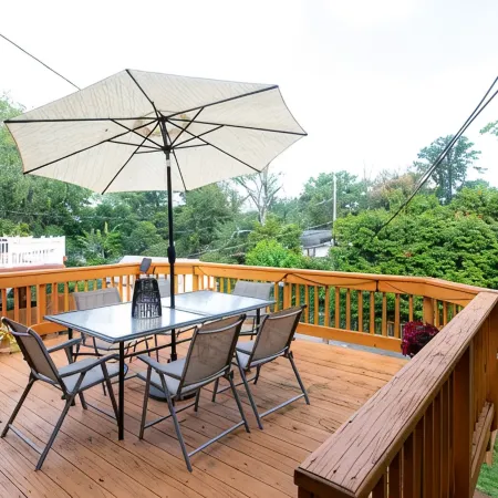 A charming, stylish guesthouse in the heart of Towson.