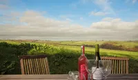 Farm holiday cottage near Totnes, peaceful with beautiful views