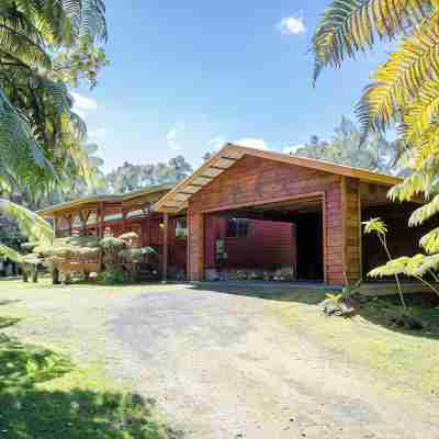 Gorgeous 3b/2b house minutes from Natl Park & Volcano Village. Family friendly! Hotel Exterior