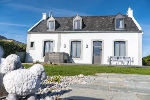 Le Clos de la Pointe Saint-Mathieu, Breton villa 180 ° sea view 2-13 pax - 民宿