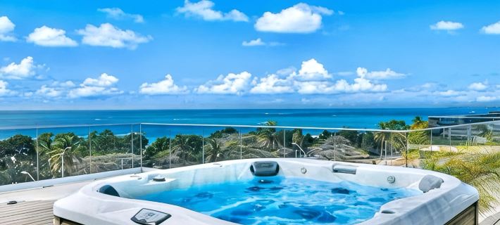 Exquisite Oceanfront Corner Condo.  Unmatched Views & Luxurious Amenities Hotels in Eagle Beach