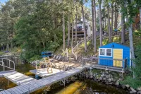 Sunsets on Sibley LakeBeautiful Lakehome in the heart of cabin country! - Hytter