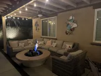 LA Mirage Villa Resort and Spa 4 Br House Fireplace, SPA & POOL
