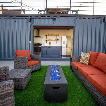Box on the Rox Container Home + Heated Pool
