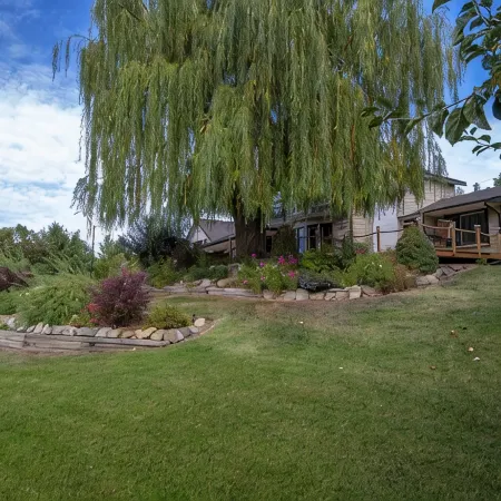 Large private suite with gorgeous views of wood lake on the Okanagan rail trail.