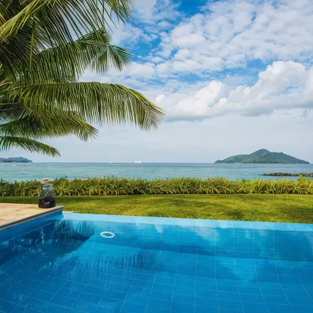 Luxury private villa on Eden Island
