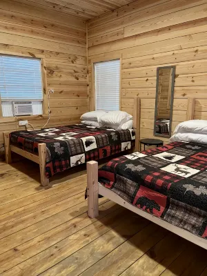 Cabin 1 - Rustic Mountain Cabin Rental - Up to 4 persons - 2-Star