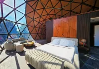 Clear Sky Resorts- Bryce Canyon Unique Stargazing Domes - vue sur la montagne