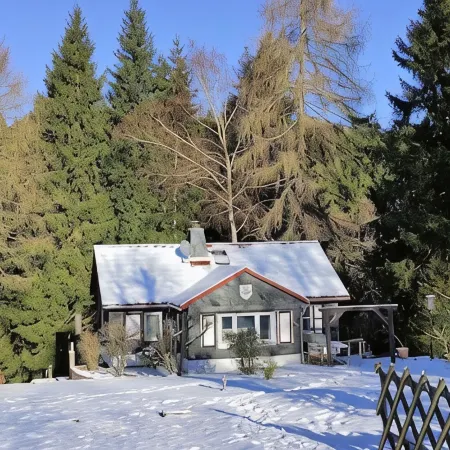 Cozy vacation home for 4 people on the edge of the forest - wonderfully quiet on the Rennsteig