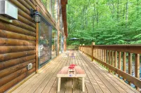 Logged & Loaded Cabin! 9Min to WISP! Hot tub, fire pit! Pets! EV charger! - 4-Star