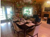 Log Cabin house on 10.5 acers of wooded land. Accommodates 20 plus guest. - 3-Sterne