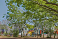 Bluemere Living - Parkplatz