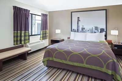 Super 8 by Wyndham Chicago/Rosemont/O'Hare/SE فنادق في Leyden Township
