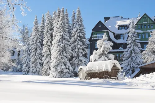 Berg & Spa Hotel Gabelbach Các khách sạn ở Neustadt am Rennsteig