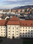 2 Rooms with Balcony, Central, Quiet Location