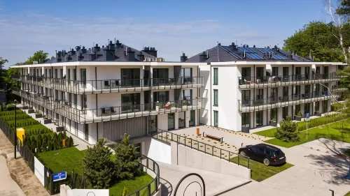 Ground floor apartment with a garden in Niechorze Các khách sạn ở Niechorze