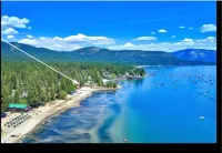 Lake Tahoe Beach Getaway- steps from the Lake! Cozy studio at Franciscan Lodge. Hoteles en Tahoe Vista