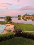 Waterfront modern condo on Walden at the lake Conroe - balcony