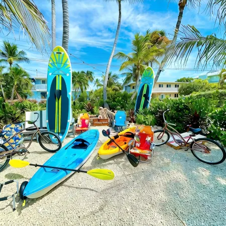 TikiBar with TV &Stereo, PrivateSpa, Heated Pool, Hammock,SUP’s, Kayaks,Bikes,FP
