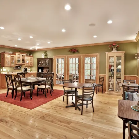 Woodland Trails Lodge on 130 acres with ponds and miles of private trails