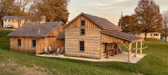 Wooden Head Cabin Early1800's Log Cabin with a View and Modern Amenities Hotels in Jackson County