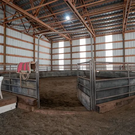Modern Barndominuim on stunning 100 Acre Ranch