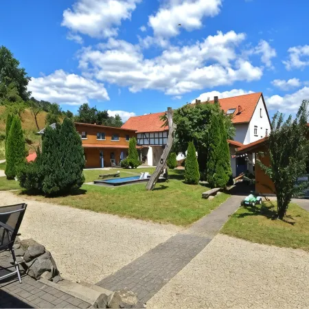 Holiday Farm Situated Next to the Kellerwald Edersee National Park with a Sunbathing Lawn