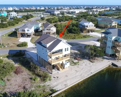 Playroom, Basketball & Pool; Lakefront w/ Sound & Sunset Views; Dog Friendly Hotels in Kinnakeet