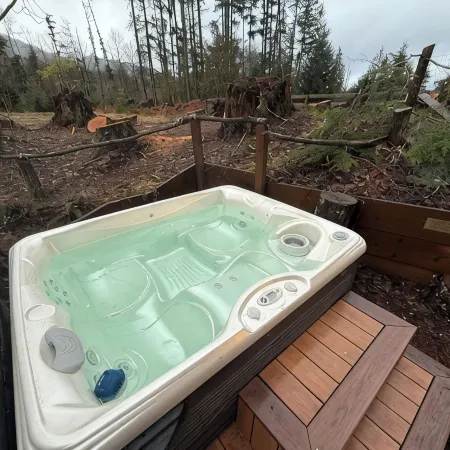 Lovely cedar log cabin in Greenwater minutes to Mount Rainier