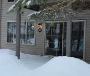 Lazy Bear Lodge on snow/UTV trails and lake