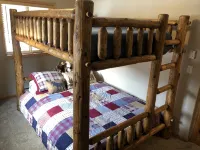 Cozy Creekside Condo (ground level, end unit)