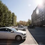 Hotel Vostok - parking