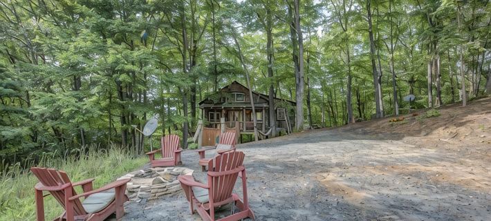 Tree House on Little Peak Creek Farm! Hotels in Ashe County
