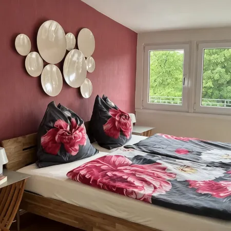Panoramic apartment with 65 sqm with fortress view from the Koblenz hilltop location