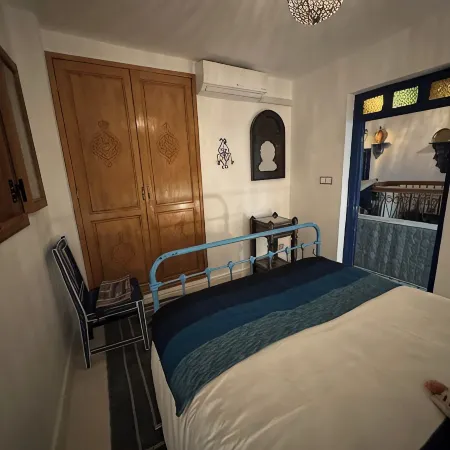 La Mansoura Maison en Format de Riad Dans la Médina de Chefchaouen Ville Bleu
