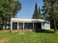 Cabin on lake close to ATV & snowmobile trails