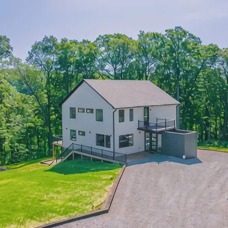 Brand new custom lake house with breathtaking panoramic views