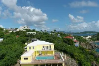 A true oceanfront villa with amazing sunsets and pool. Very nice location.