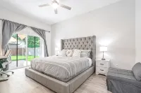 ❤️modern 5☆accommodation in 3B2B✔King size bed✔ BBQ✔ pet friendly✔5 mi to Domain - 무료 와이파이