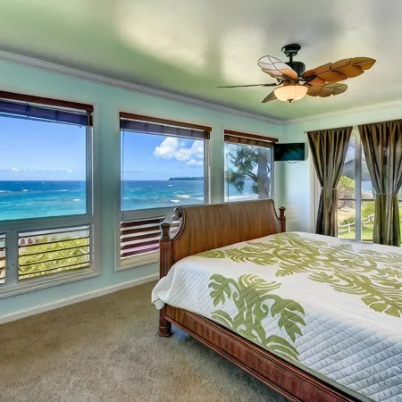 Haena Beachfront With Stunning Panoramic Ocean Views TVNC # 5134