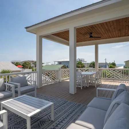 Sandcastle on 2nd - New Construction, Heated Pool, GOLF CART, Steps to Beach!