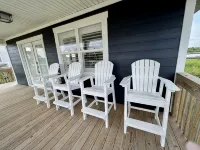 Waterfront Soundside Cottage with Private Dock - Steps to the Beach! Sleeps 4. - 4-Star