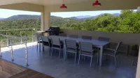 10mn beach, Standing Villa, top sea view, fiber internet, heated pool, jacuzzi - Wi-Fi
