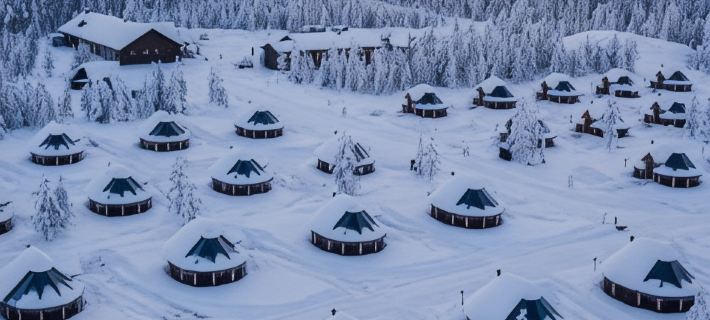 Northern Lights Village Levi Hotels in Kittila